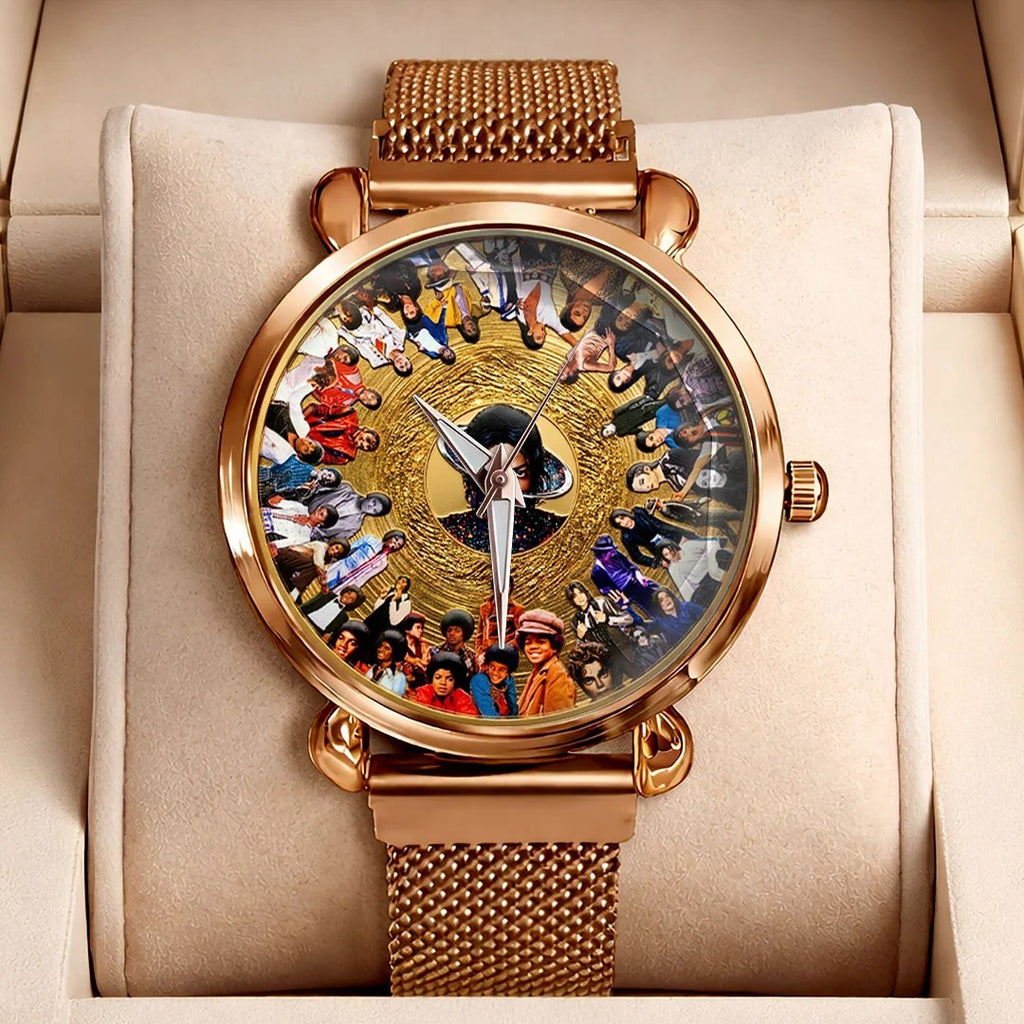 Michael Jackson Mesh Strap Quartz Watch – HOATT20572