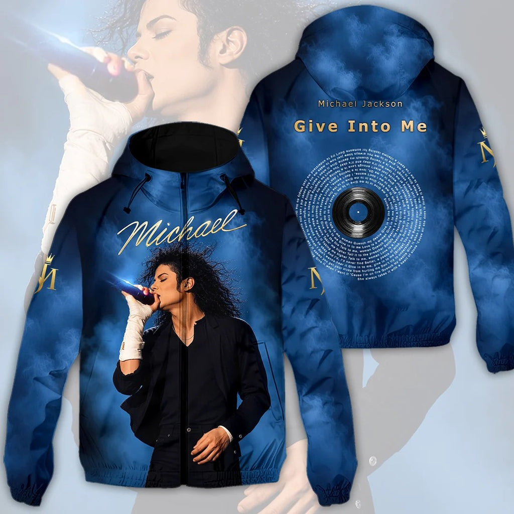 Michael Jackson 3D Windbreaker Jacket – HOATT21218