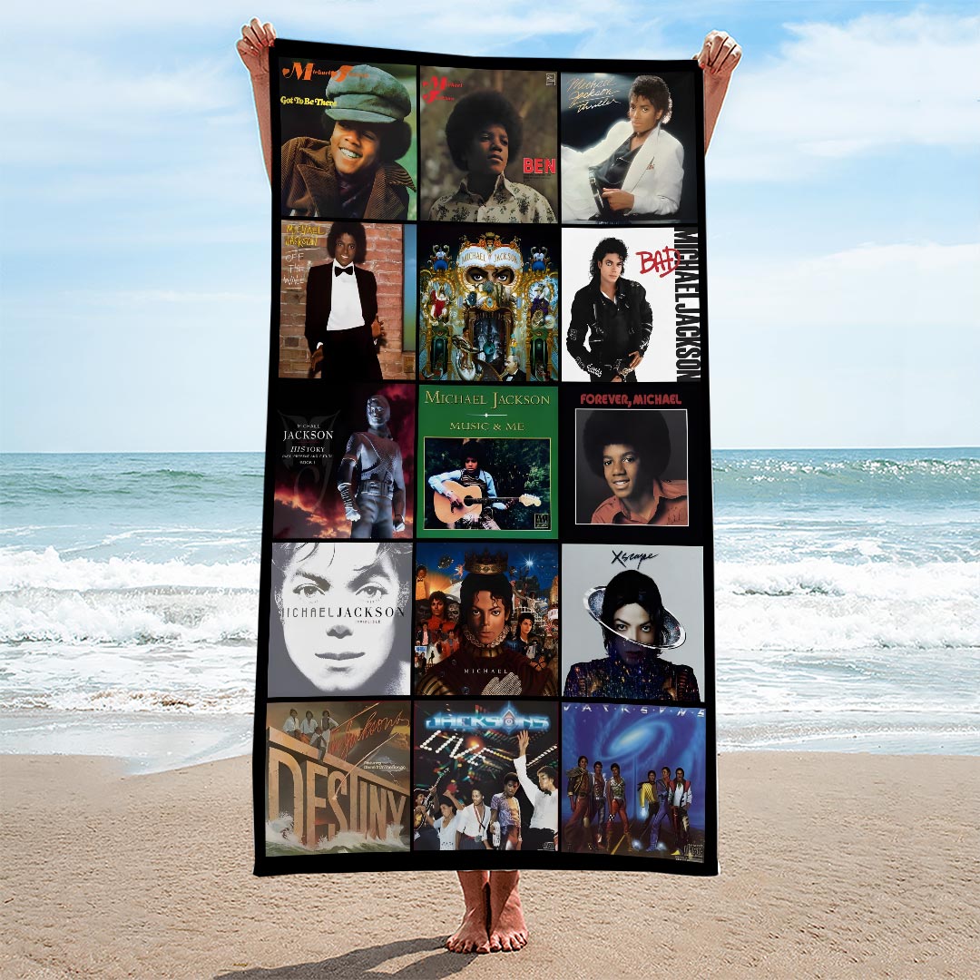 Michael Jackson Rectangle Beach Towel – HOATT20305