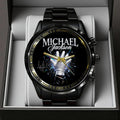 Michael Jackson Black Stainless Steel Watch – TANTN22465
