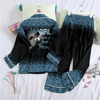 Michael Jackson Satin Pajama Set with Piping – HOATT19985