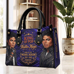 Michael Jackson Leather HandBag – TMTHU9768