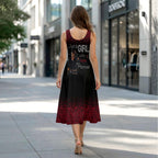 Michael Jackson Sleeveless Knee-Length Dress – HOATT19745