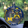 Michigan Wolverines Football Custom shape 2-sided Acrylic Car Ornament – HOATT13111