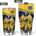 Michigan Wolverines 2026 Men's Basketball National Champions Tumbler Cup – TANTN22311