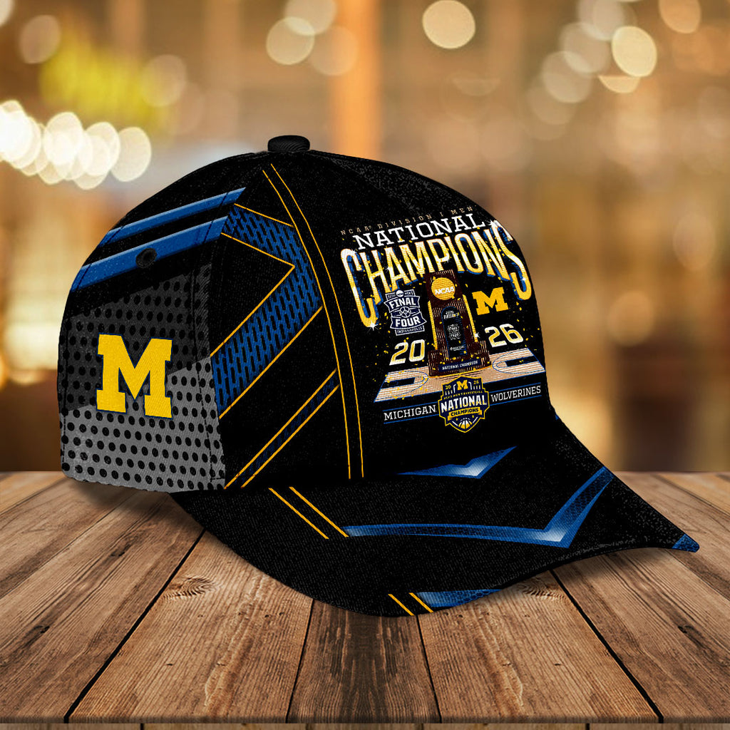 Michigan Wolverines 2026 Men's Basketball National Champions Classic Cap – HOATT17230