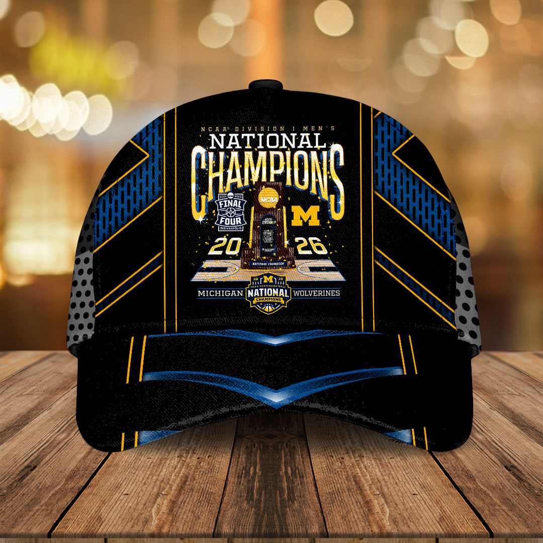 Michigan Wolverines 2026 Men's Basketball National Champions Classic Cap – HOATT17230