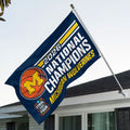 Michigan Wolverines 2026 Men's Basketball National Champions 3D Double-side House Flag – HOATT17346