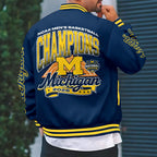 Michigan Wolverines 2026 Men's Basketball National Champions Varsity Jacket – HOATT17348