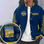 Michigan Wolverines 2026 Men's Basketball National Champions Varsity Jacket – HOATT17365