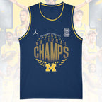 Michigan Wolverines 2026 NCAA Men's Basketball National Champions Basketball Jersey – HOATT17176