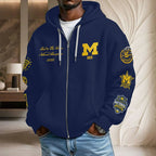 Michigan Wolverines 2026 NCAA Men's Basketball National Champs 3D Unisex Waffle Hoodie – TMTHU5366