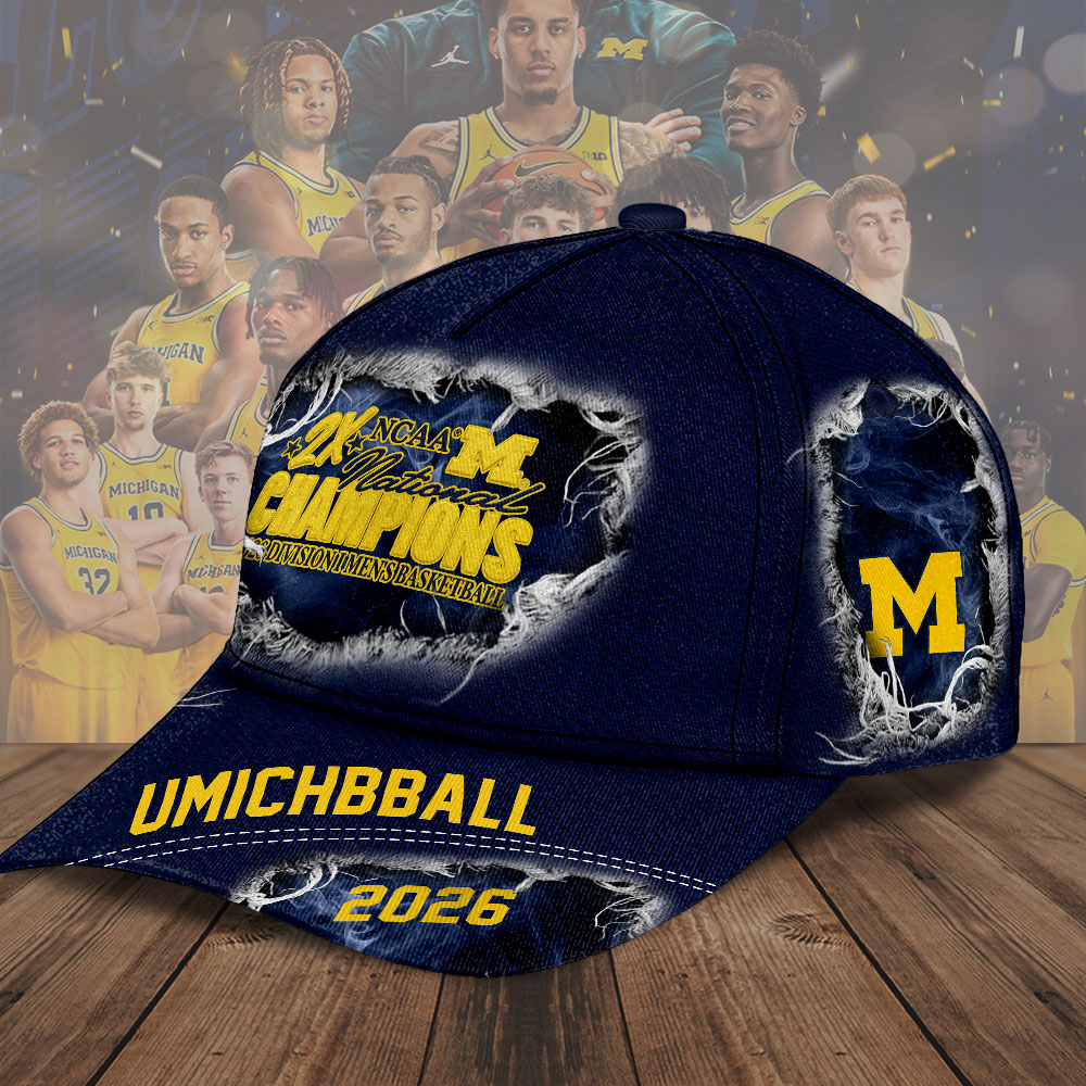 Michigan Wolverines 2026 NCAA Men's Basketball National Champs Classic Cap – TMTHU4959