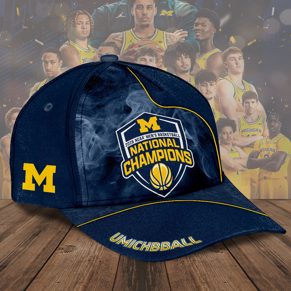 Michigan Wolverines 2026 NCAA Men's Basketball National Champs Classic Cap – TMTHU5083
