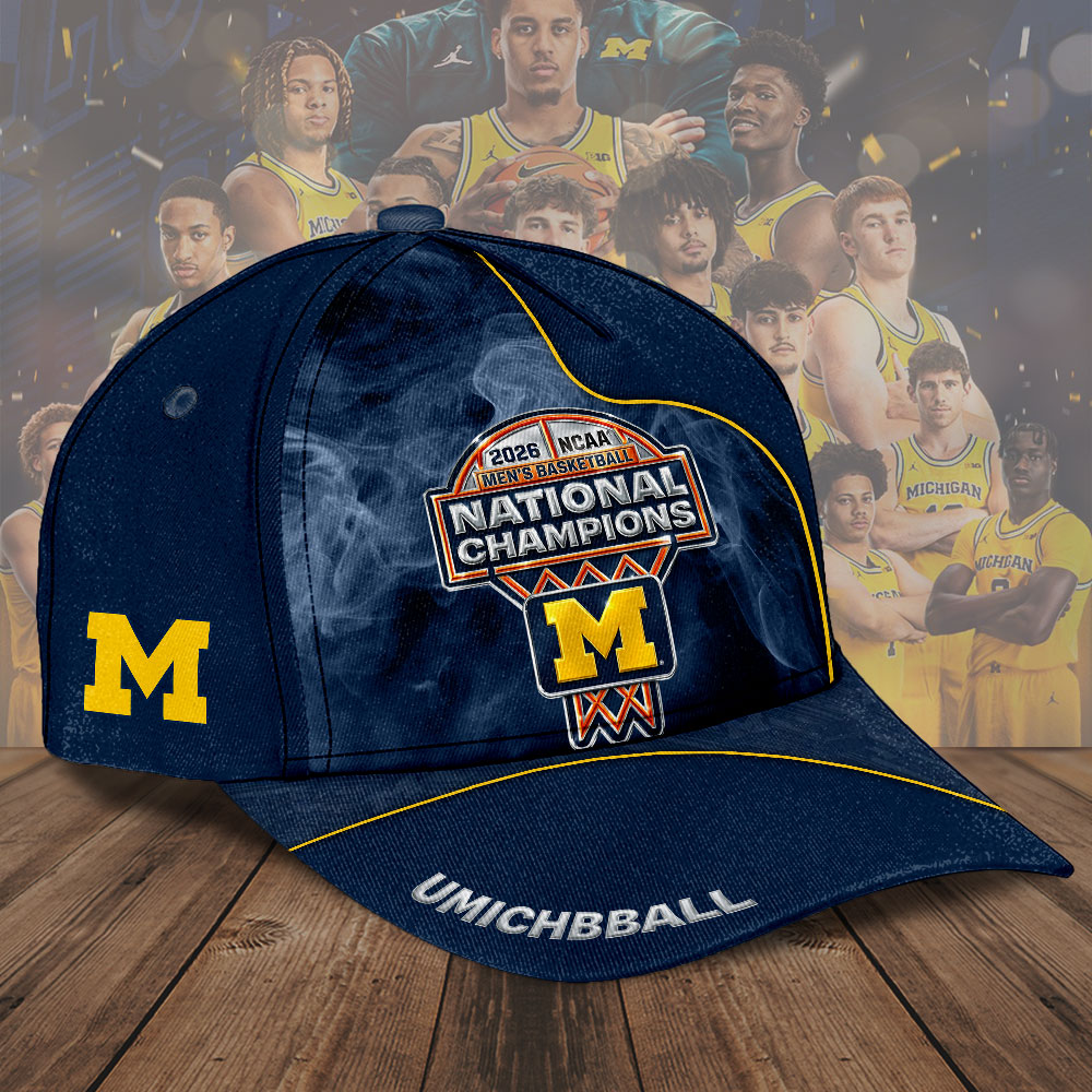 Michigan Wolverines 2026 NCAA Men's Basketball National Champs Classic Cap – TMTHU5134