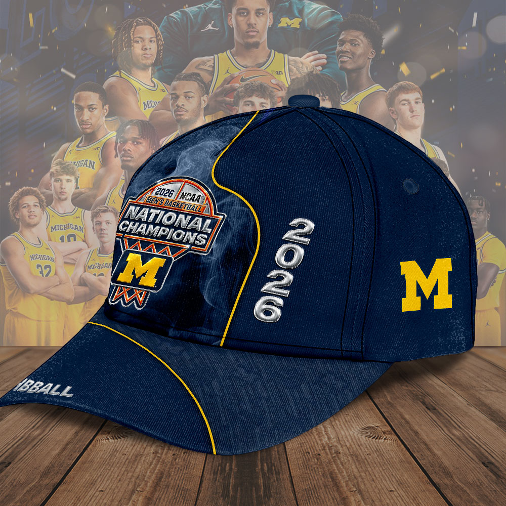 Michigan Wolverines 2026 NCAA Men's Basketball National Champs Classic Cap – TMTHU5134