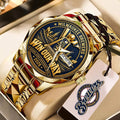 Milwaukee Brewers 2026 National League Champions Alloy Luxury Quartz Watch – TMTHU10123
