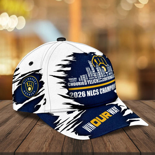 Milwaukee Brewers 2026 National League Champions Classic Cap – MAITM15449