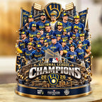 Milwaukee Brewers 2026 National League Champions Custom Shape Acrylic Plaque – TANTN26276