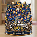 Milwaukee Brewers 2026 National League Champions Custom Shape Acrylic Plaque – TANTN26276