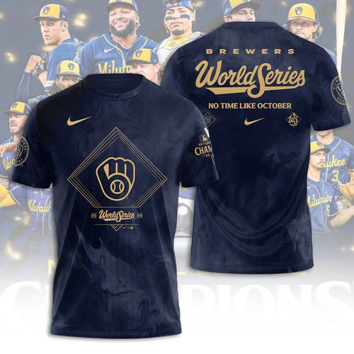 Milwaukee Brewers 2026 National League Champions 3D Apparel – TANTN26261
