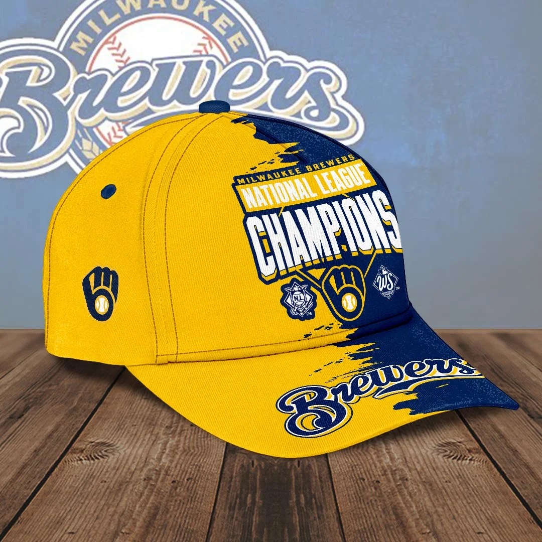 Milwaukee Brewers 2026 National League Champions Classic Cap – HOATT26784