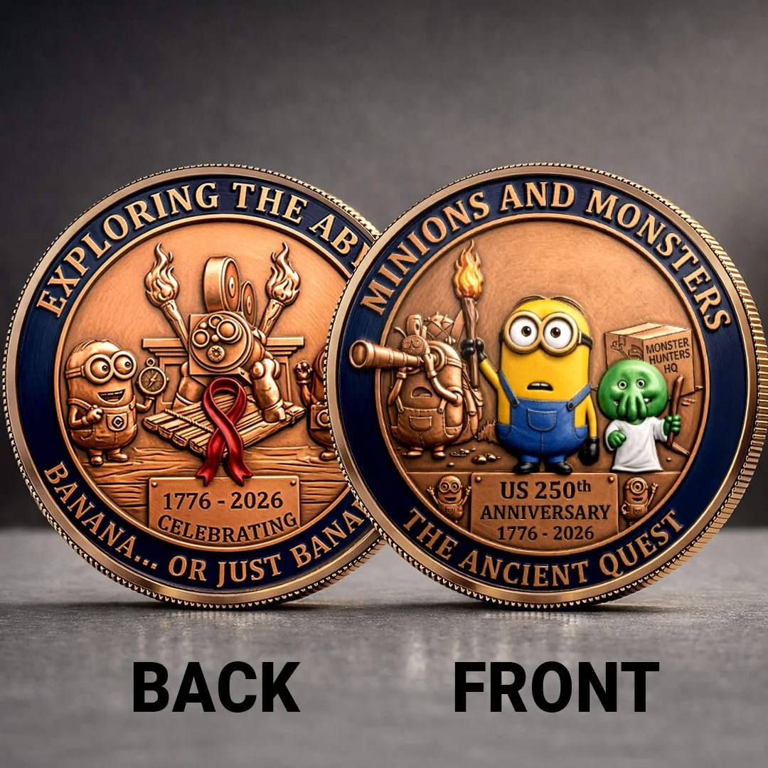 Minions & Monsters 2026 Commemorative Coin – TANTN25112