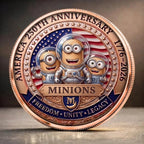 Minions & Monsters x America250 Commemorative Coin – TANTN25115