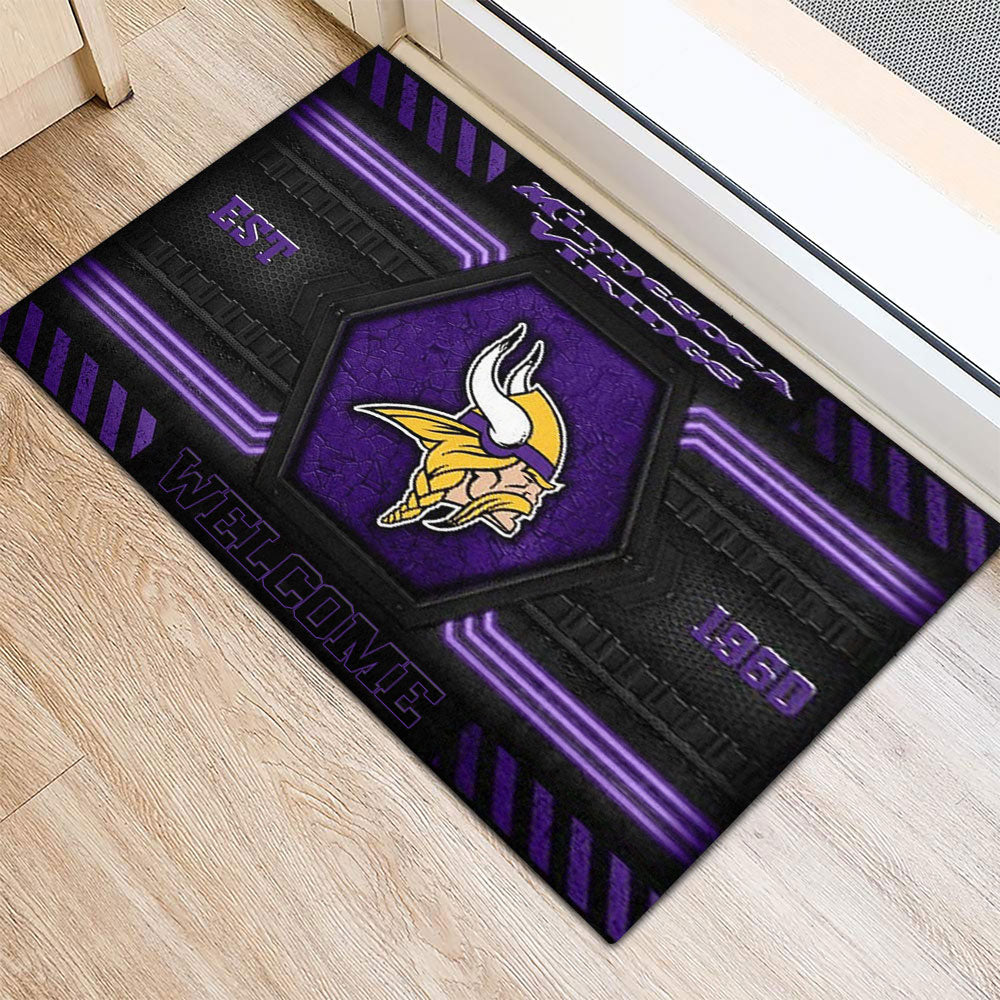 Minnesota Vikings Custom Doormat – MAITM13171