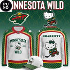 Minnesota Wild 2026 Hello Kitty Night Hockey Jersey