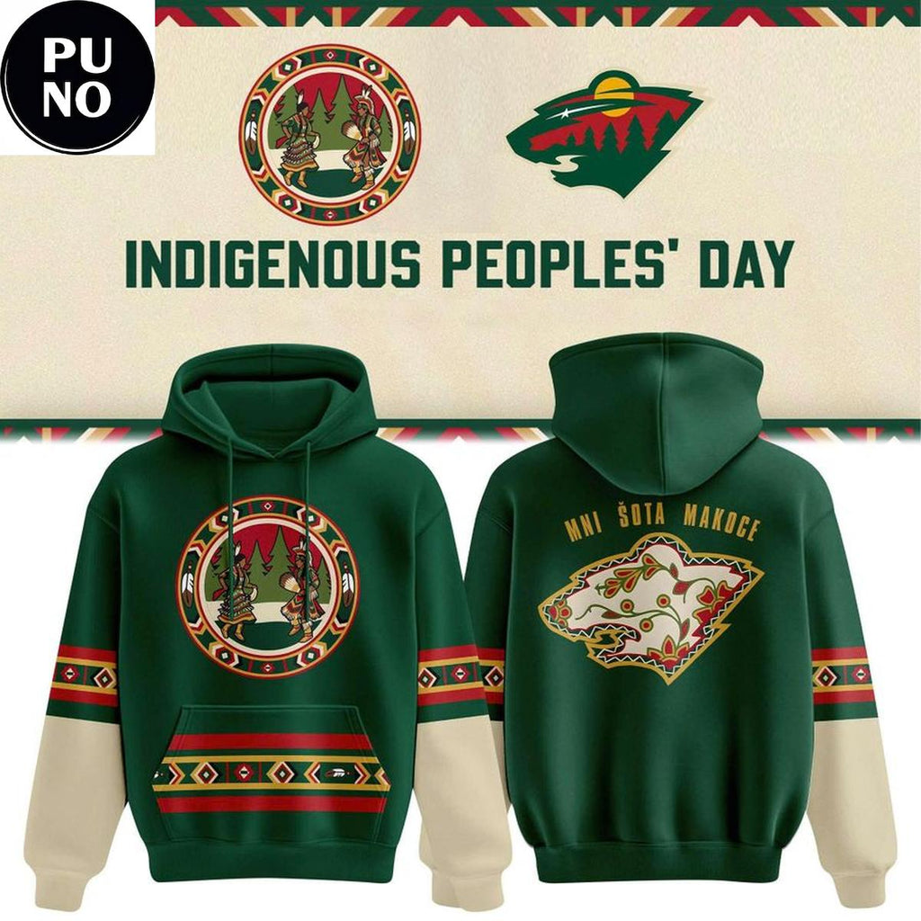 Minnesota Wild x Indigenous Peoples’ Day 2026 Hoodie