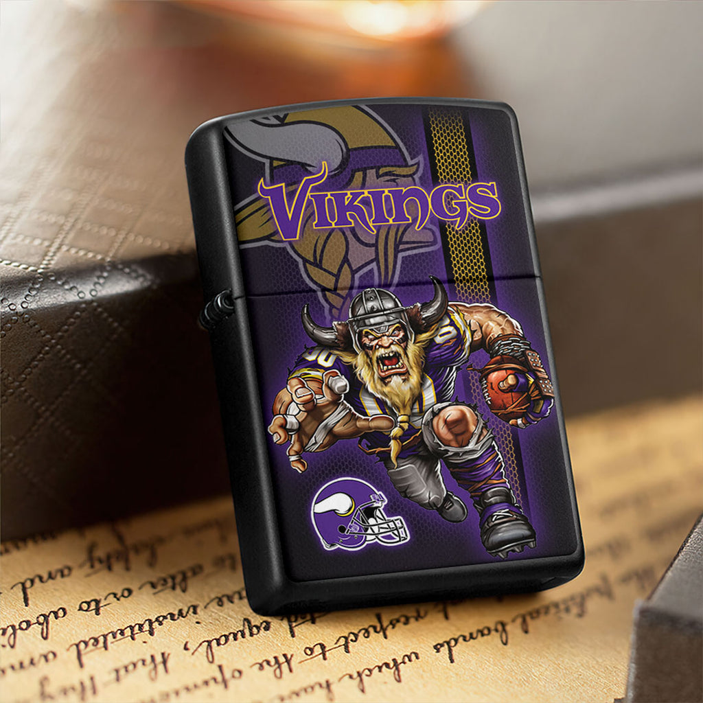 Minnesota Vikings Zippo Lighter Case (No Insert) – HOATT13016