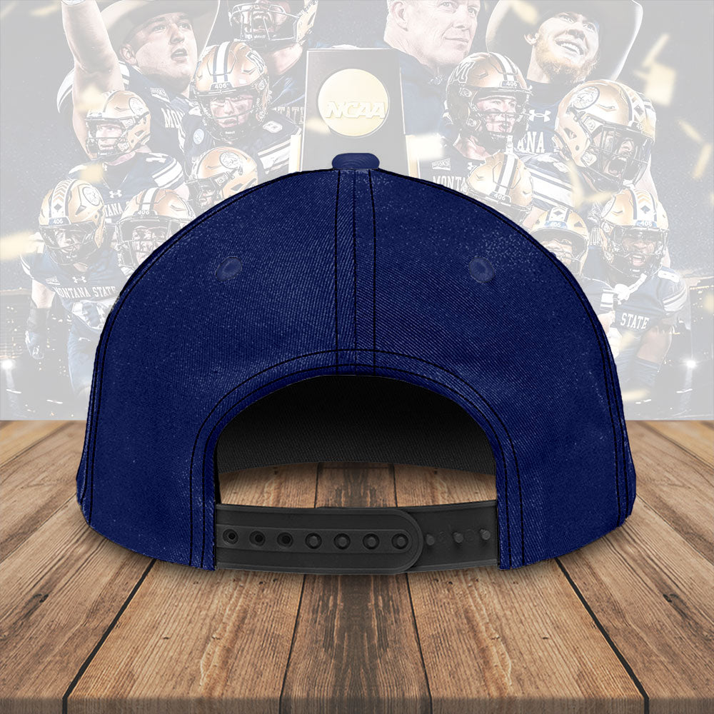 Montana State Bobcats Football 2025 Division I National Champions Classic Cap – HOATT15976