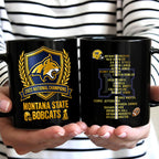 Montana State Bobcats Football 2025 National Champions Ceramic Mug – MAITM14640