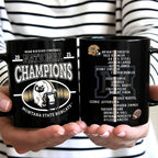 Montana State Bobcats Football 2025 National Champions Ceramic Mug – MAITM14676
