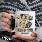 Montana State Bobcats Football 2025 National Champions Ceramic Mug – MAITM15113