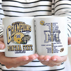 Montana State Bobcats Football 2025 National Champions Ceramic Mug – MAITM15113