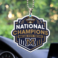 Montana State Bobcats Football 2025 National Champions Custom shape 2-sided Acrylic Car Ornament – MAITM14866