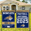 Montana State Bobcats Football 2025 National Champions Double-side Garden Flag – MAITM15083