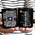 Montana State Bobcats Football 2025 National Champions Ceramic Mug – MAITM14552