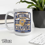 Montana State Bobcats Football 2025 National Champions Ceramic Mug – MAITM14556