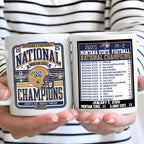 Montana State Bobcats Football 2025 National Champions Ceramic Mug – MAITM14556