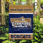 Montana State Bobcats Football 2025 National Champions Double-side Garden Flag – MAITM14542