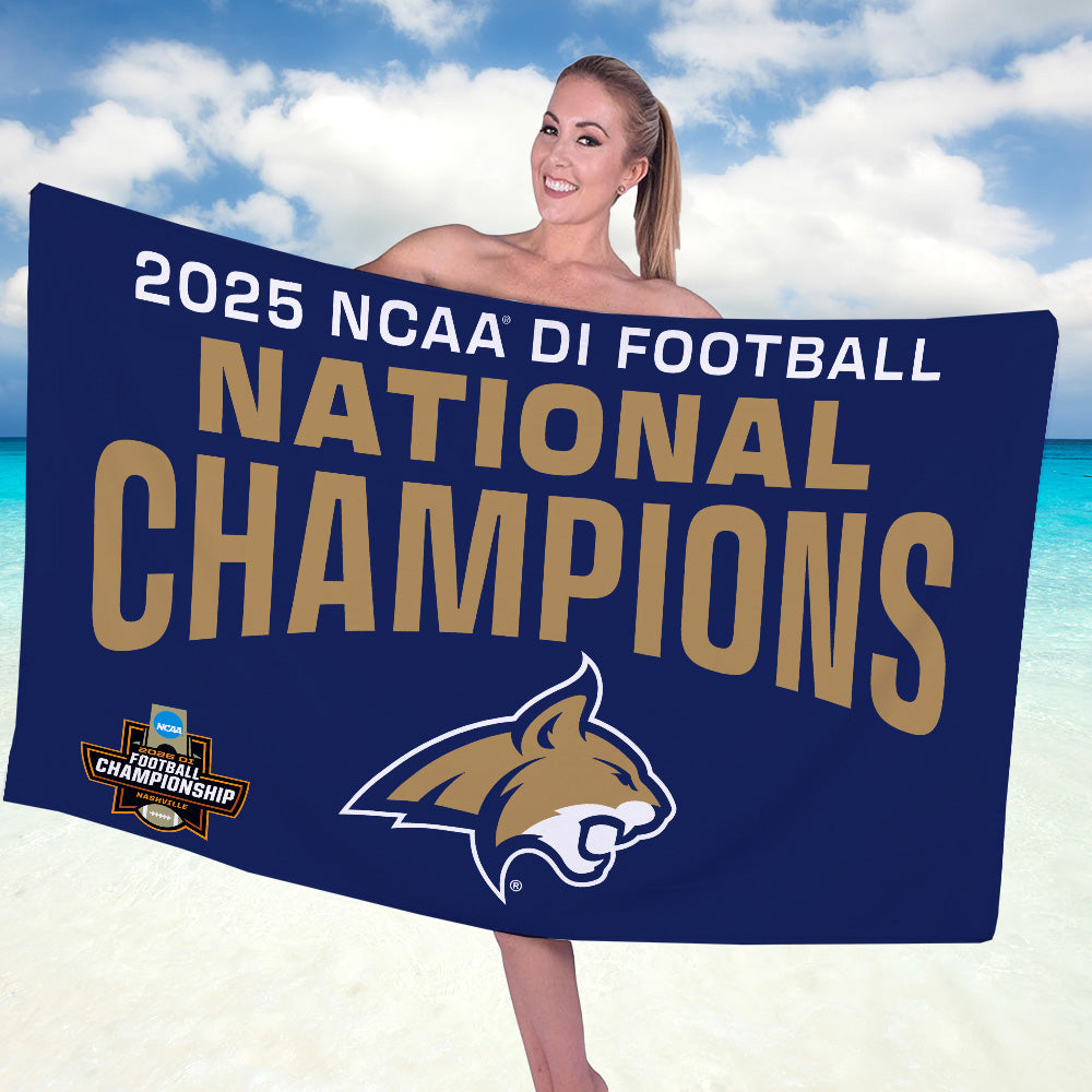 Montana State Bobcats Football Rectangle Beach Towel – TANTN20822