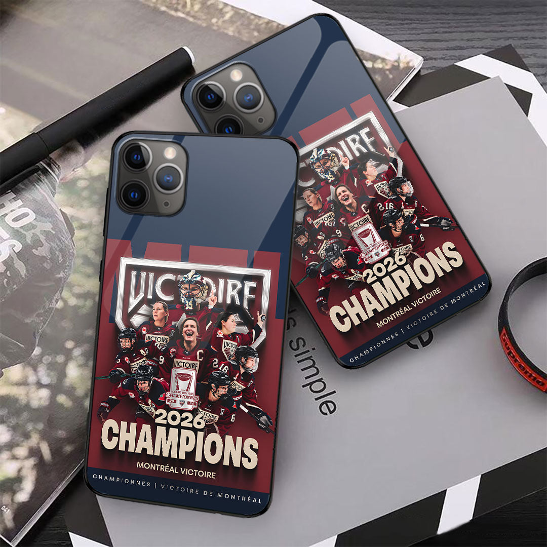 Montreal Victoire PWHL Champions 2026 Phone Case – TANTN23075
