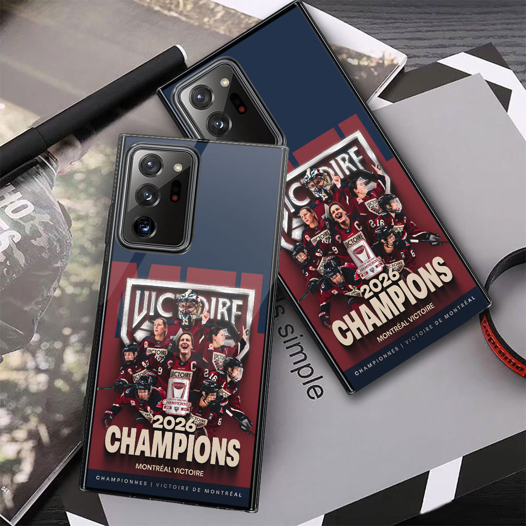 Montreal Victoire PWHL Champions 2026 Phone Case – TANTN23075
