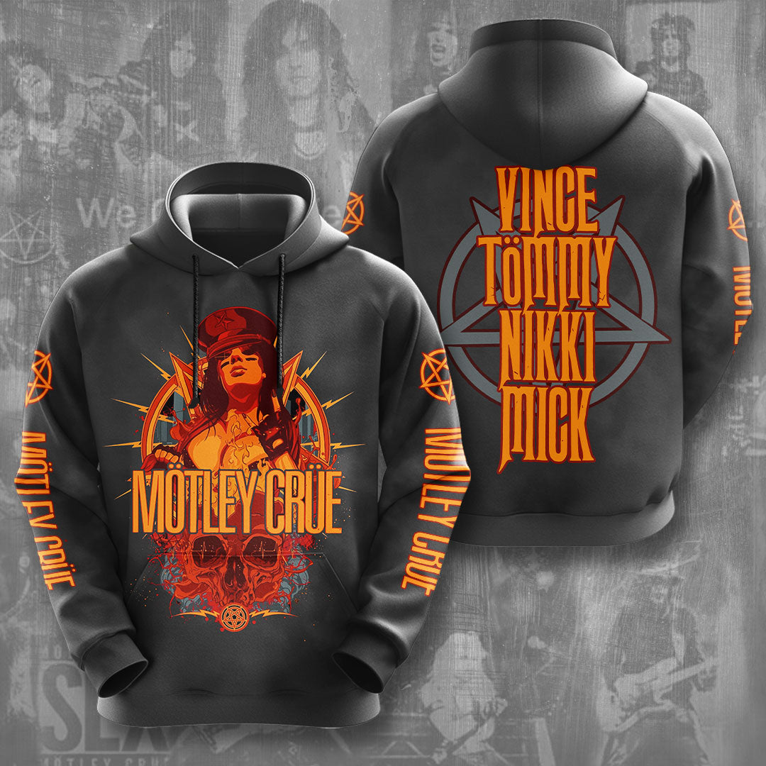 Mötley Crüe 3D Apparel – NGHIAVT 1060
