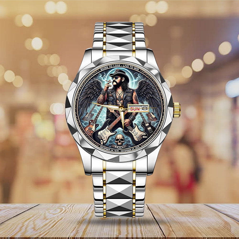 Motörhead x Lemmy Kilmister Alloy Luxury Quartz Watch – MAITM13944