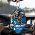 Detroit Lions Custom shape 2-sided Acrylic Car Ornament – TMTHU868