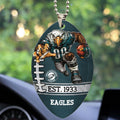 Philadelphia Eagles Custom shape 2-sided Acrylic Car Ornament – TMTHU883